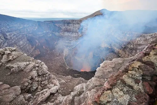 steamy crater